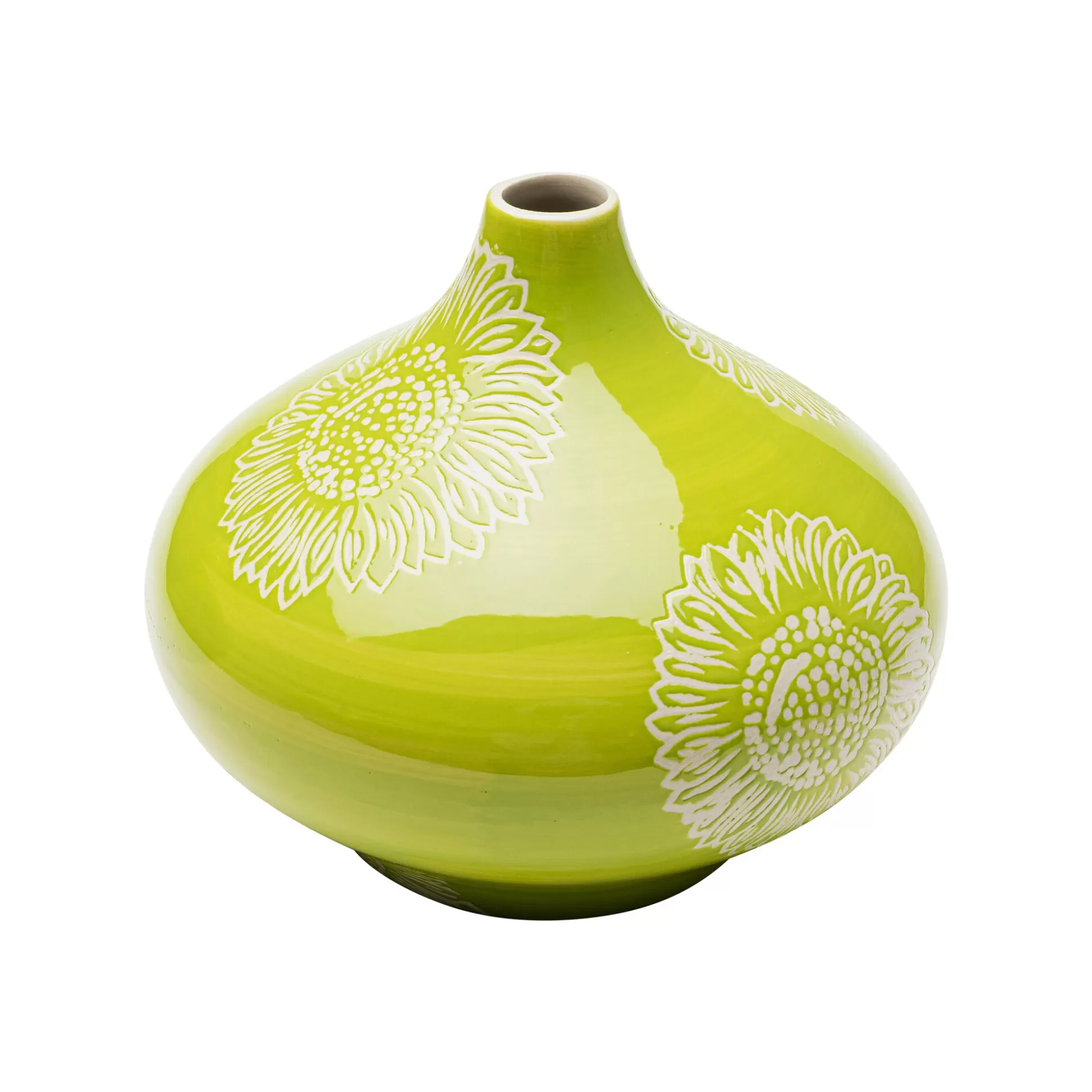 Vase Big Bloom Vert 21cm ^KARE Design Fashion