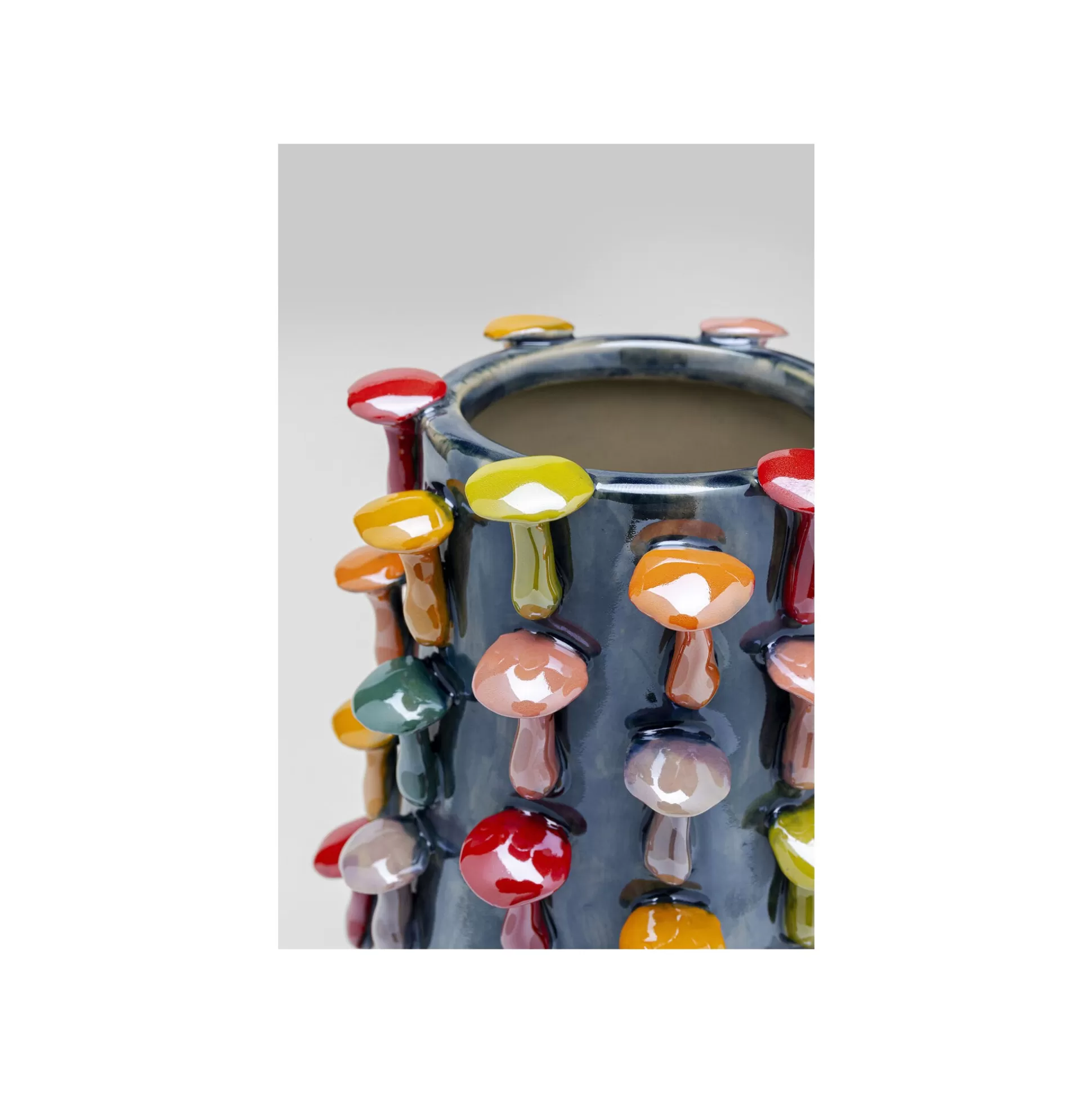 Vase Bleu Champignons 26cm ^KARE Design Cheap