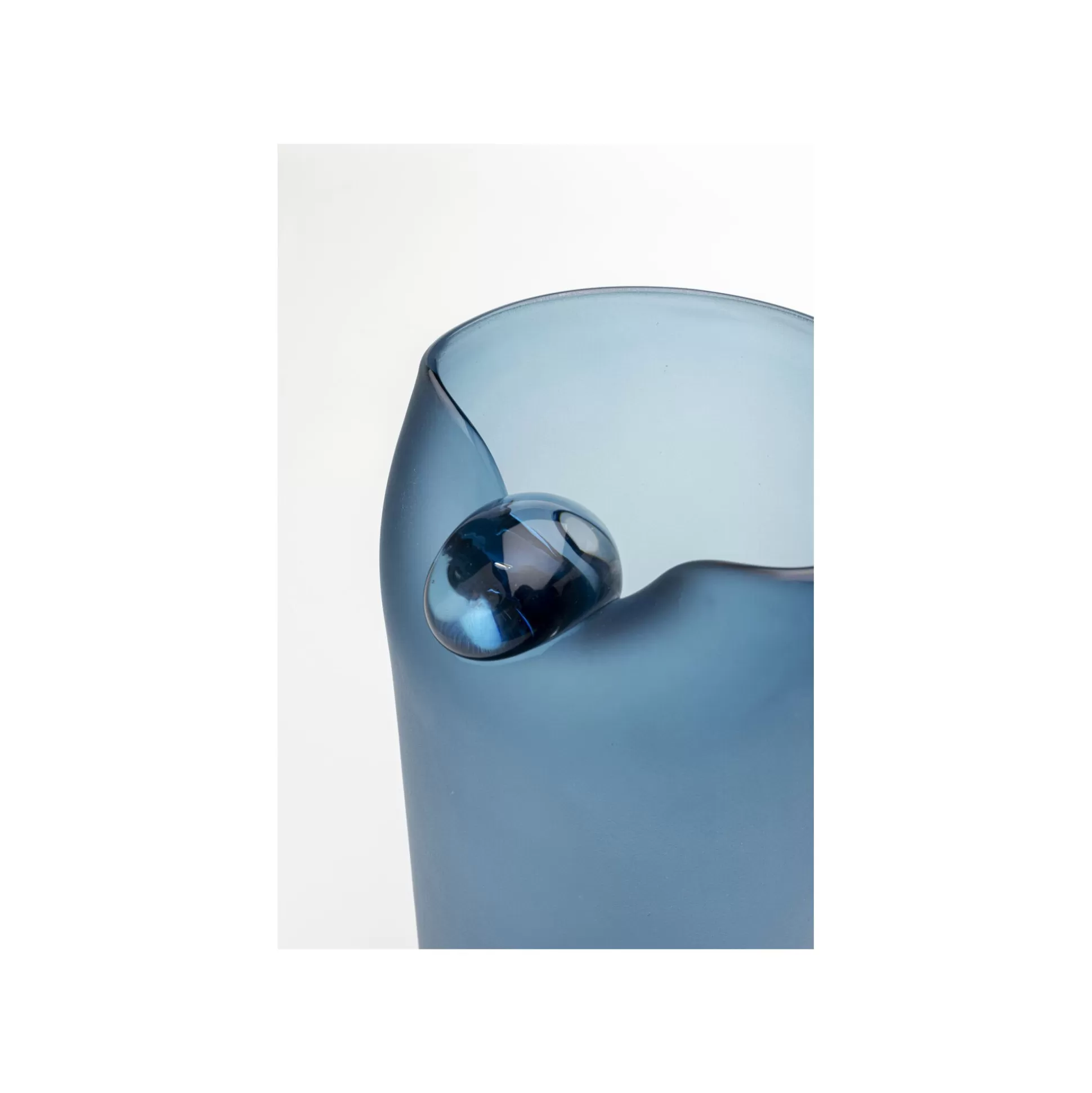 Vase Buckle 33cm Bleu ^KARE Design Cheap