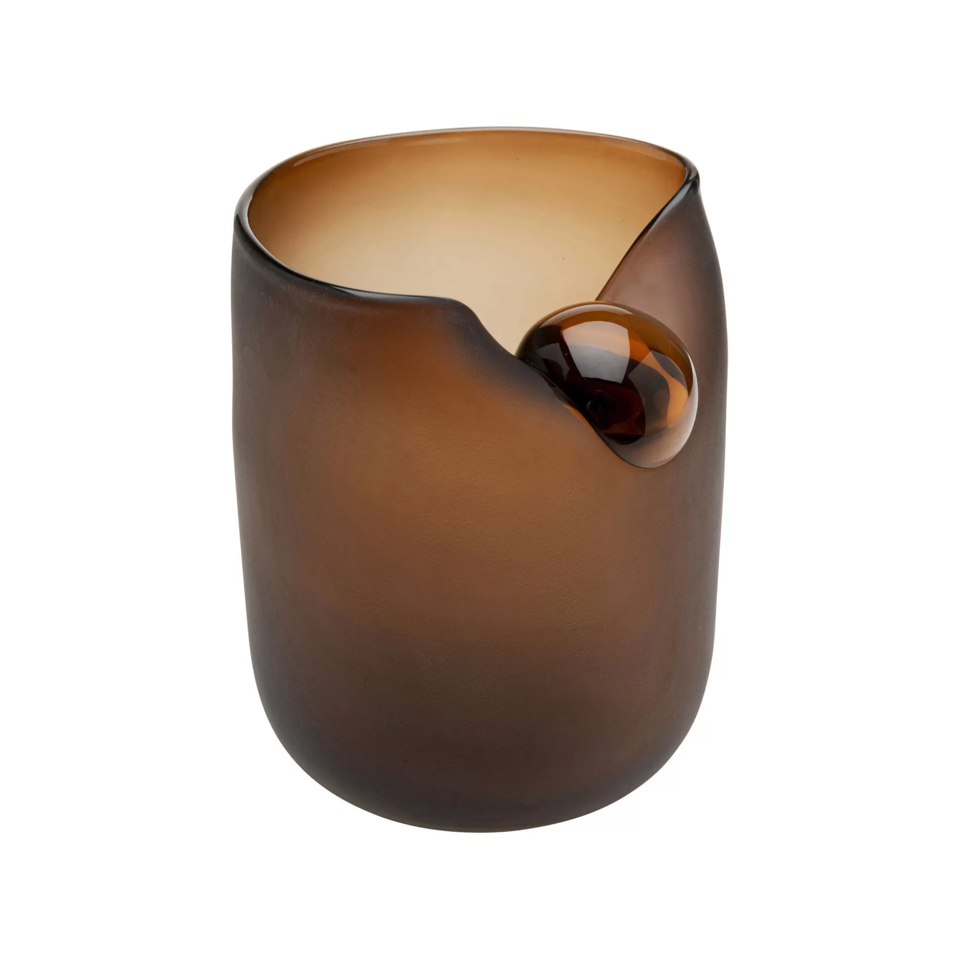 Vase Buckle 21cm Marron ^KARE Design Flash Sale
