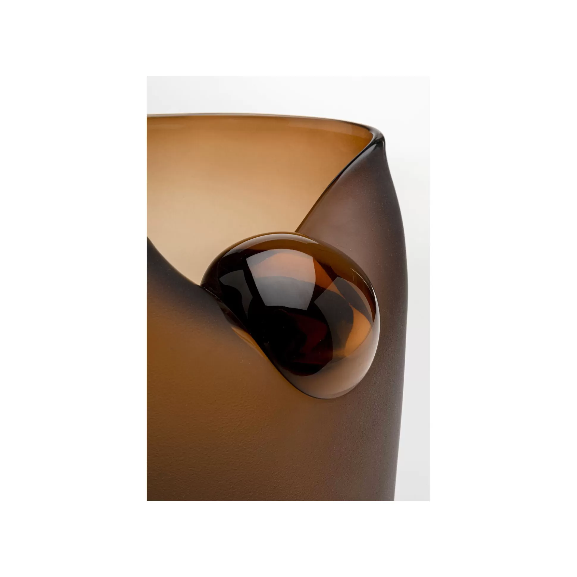 Vase Buckle 21cm Marron ^KARE Design Flash Sale