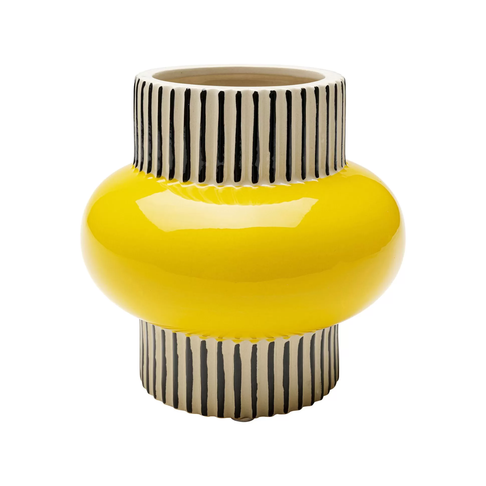 Vase Calabria Jaune 16cm ^KARE Design Hot