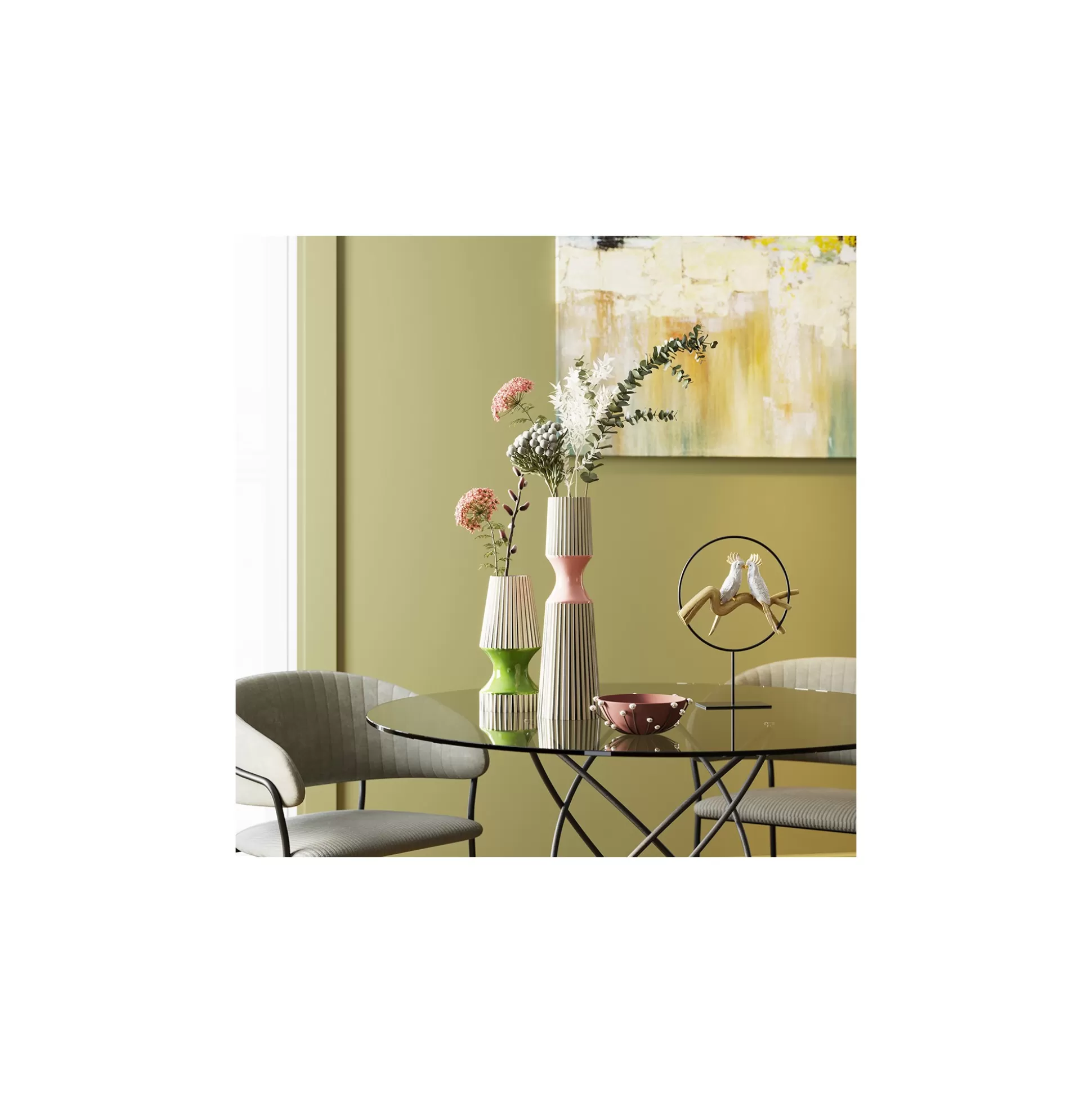 Vase Calabria Rose 41cm ^KARE Design Flash Sale