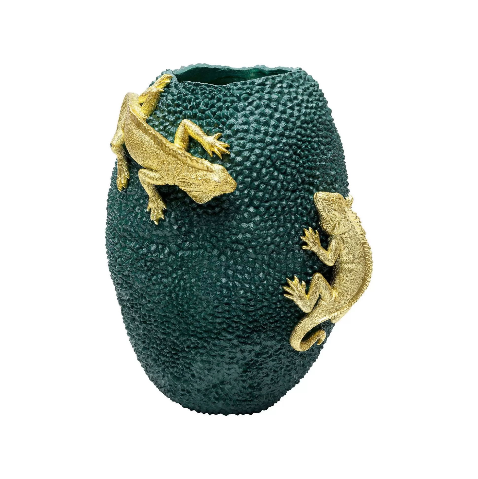 Vase Caméléons Vert 39cm ^KARE Design Outlet