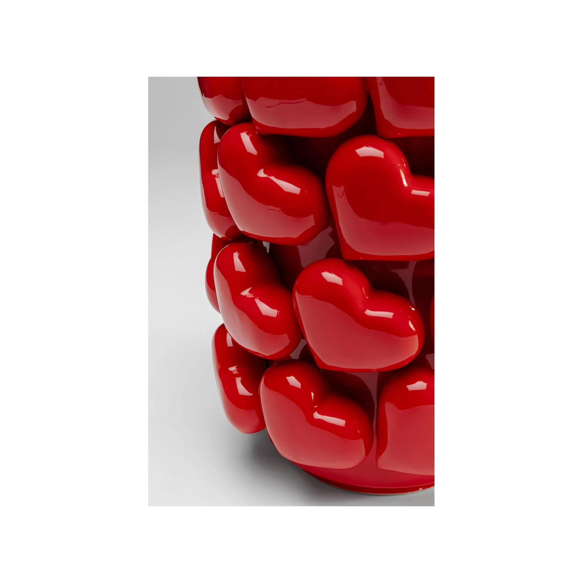 Vase Cœurs Rouges ^KARE Design Hot