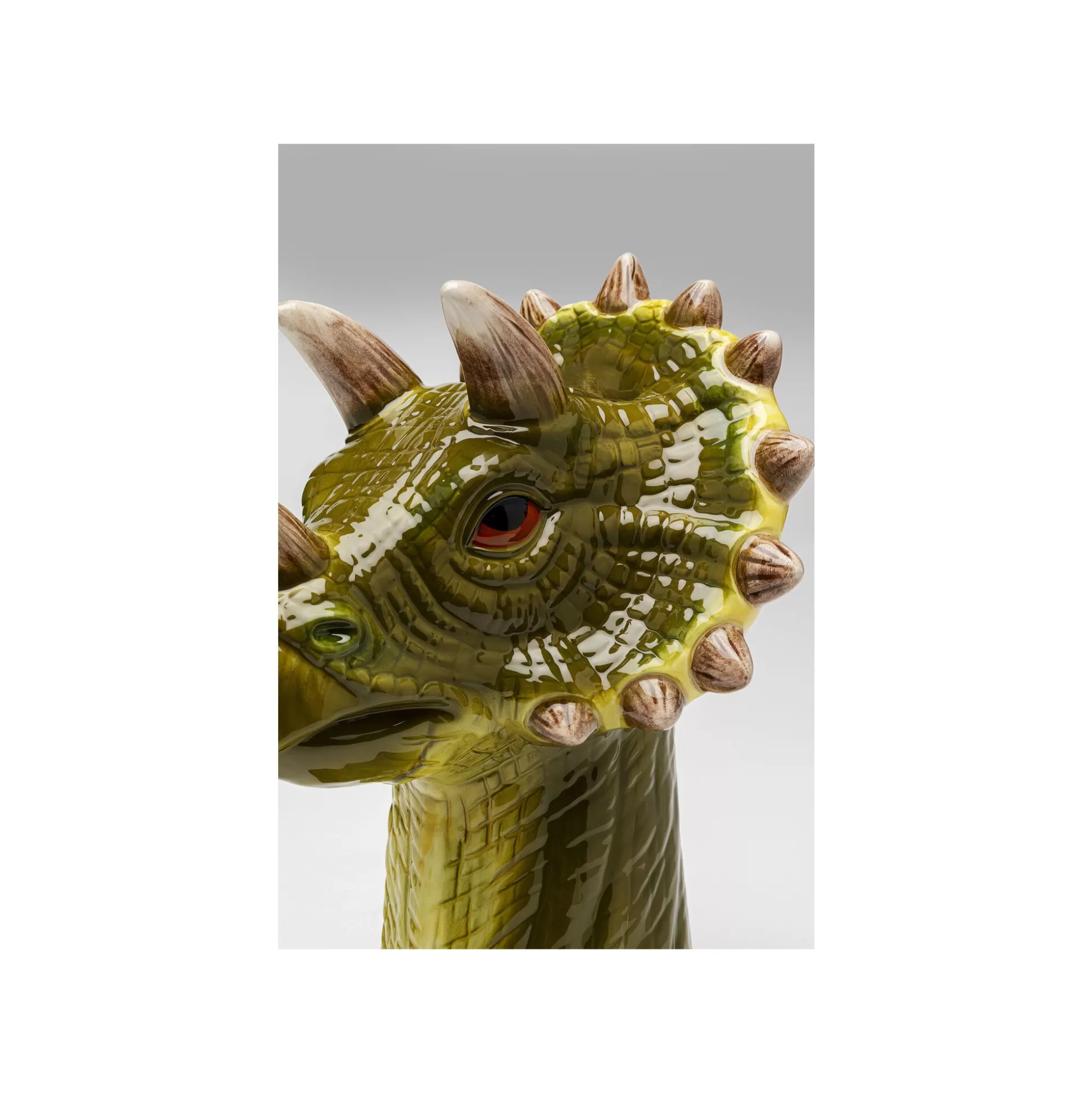 Vase Dinosaure Vert 33cm ^KARE Design Clearance