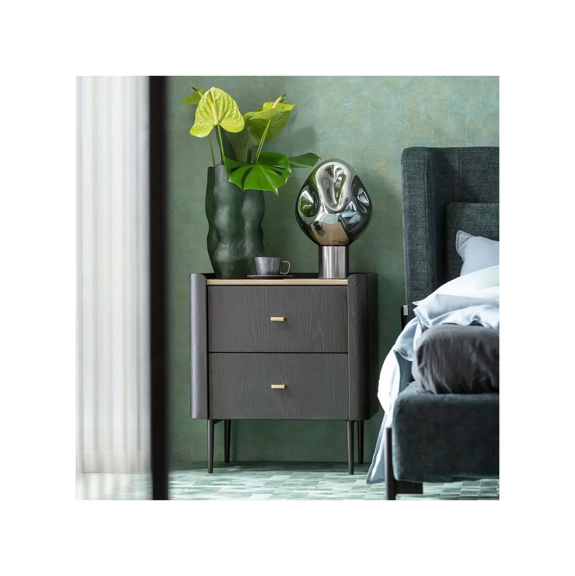 Vase Enrique Vert 36cm ^KARE Design New