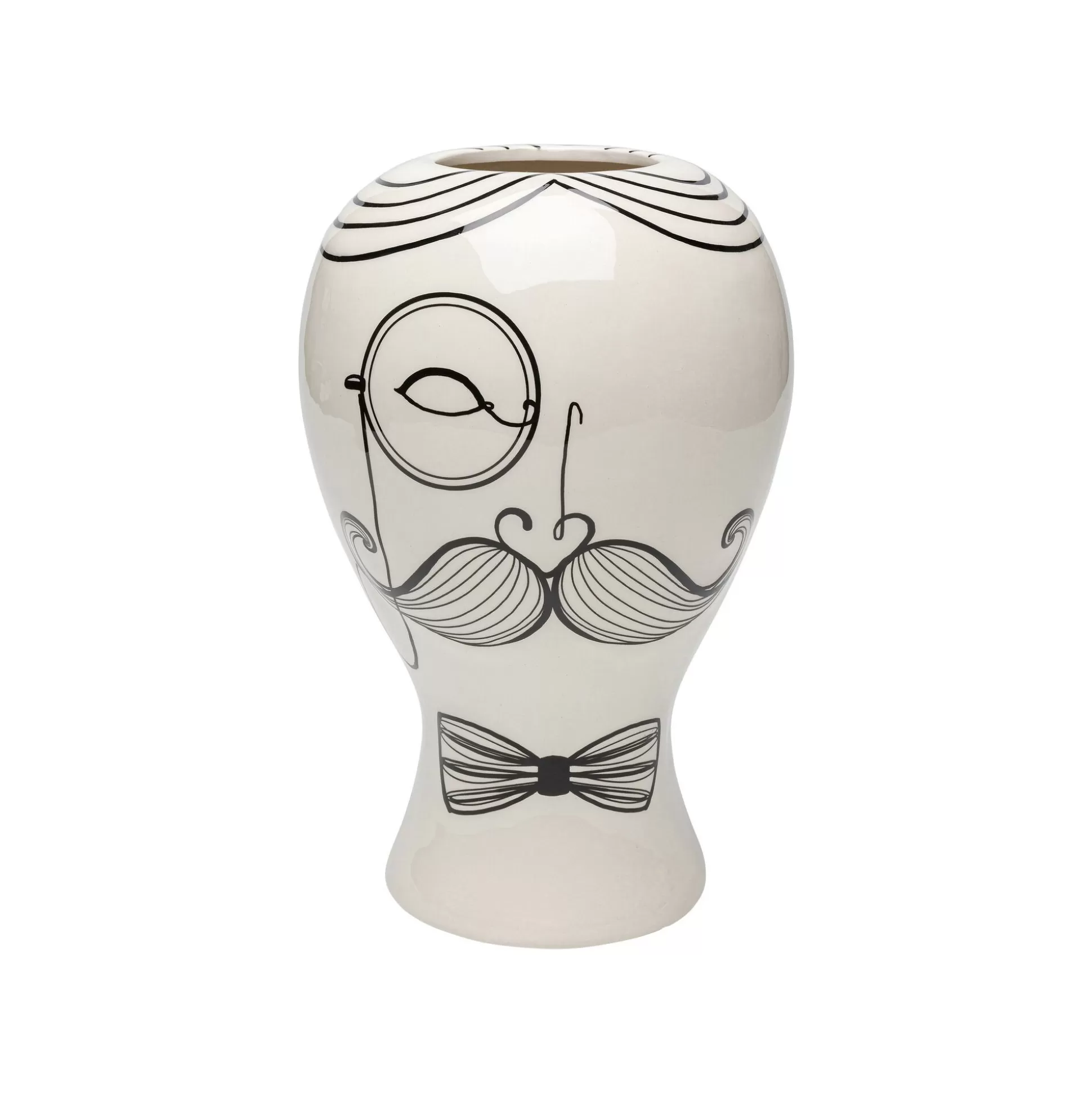 Vase Favola Homme Blanc Et Noir ^KARE Design Store
