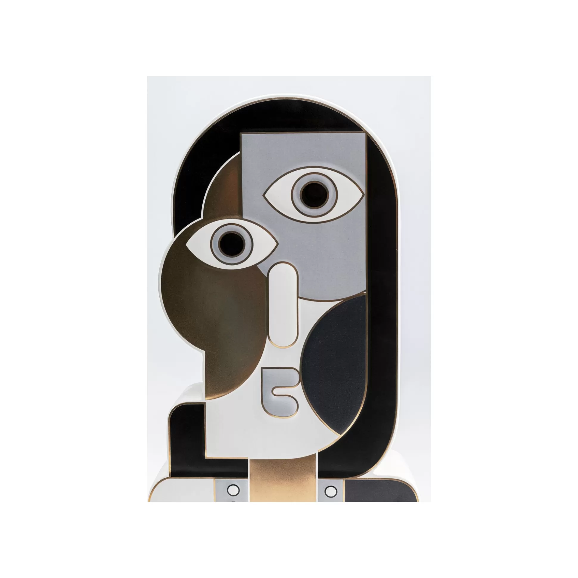 Vase Femme Abstraite Gris 43cm ^KARE Design Flash Sale