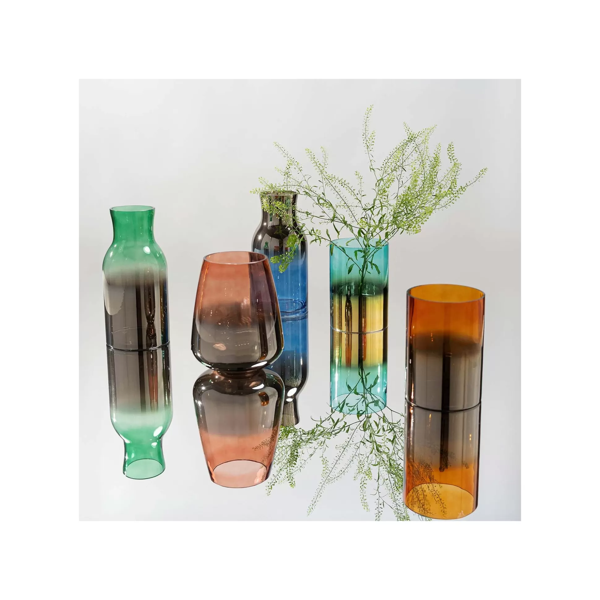 Vase Glow Vert 30cm ^KARE Design Shop