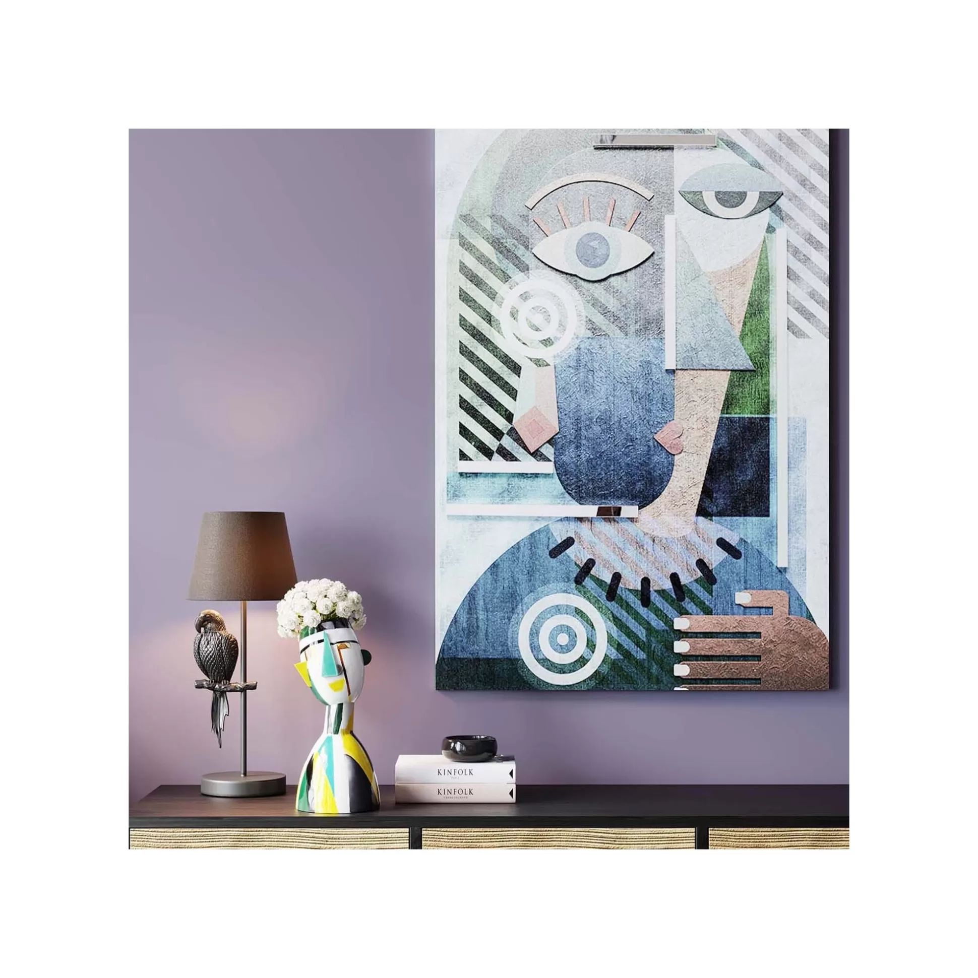 Vase Happy Face 43cm ^KARE Design Store