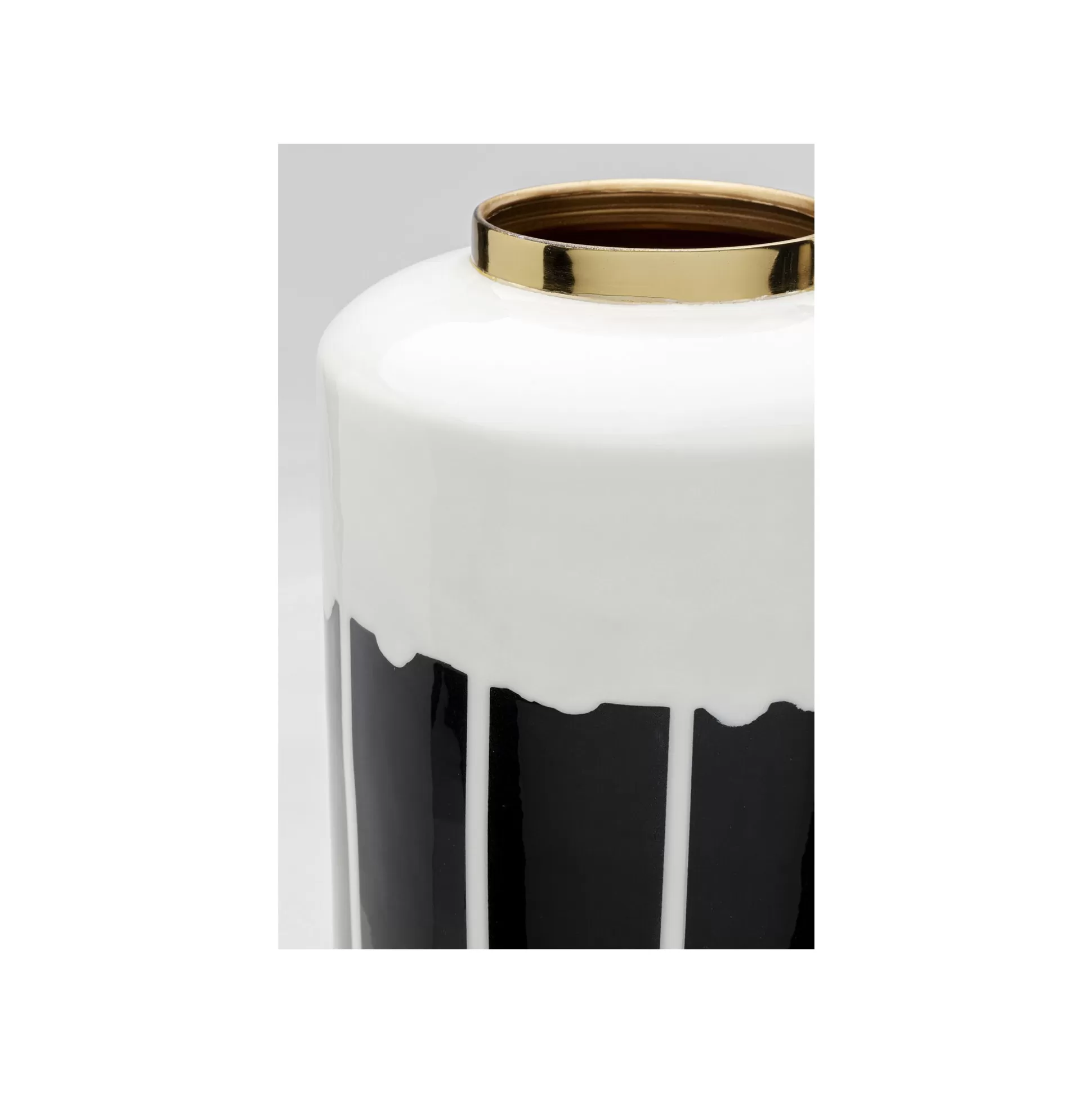 Vase Macchie 50cm Noir Et Blanc ^KARE Design Flash Sale