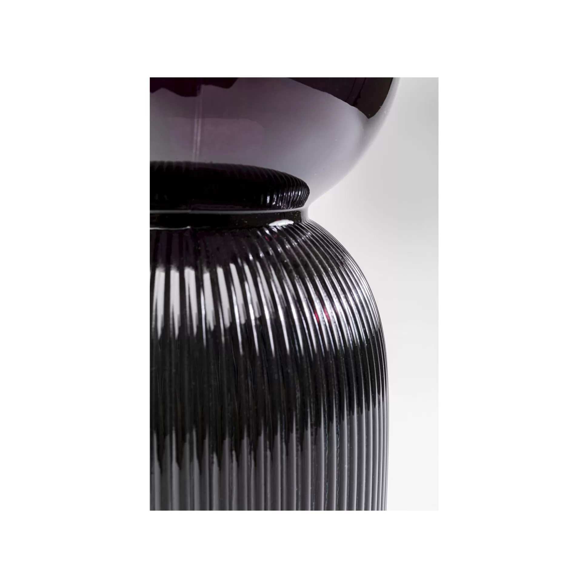 Vase Marvelous Duo Gris Violet 40cm ^KARE Design Fashion