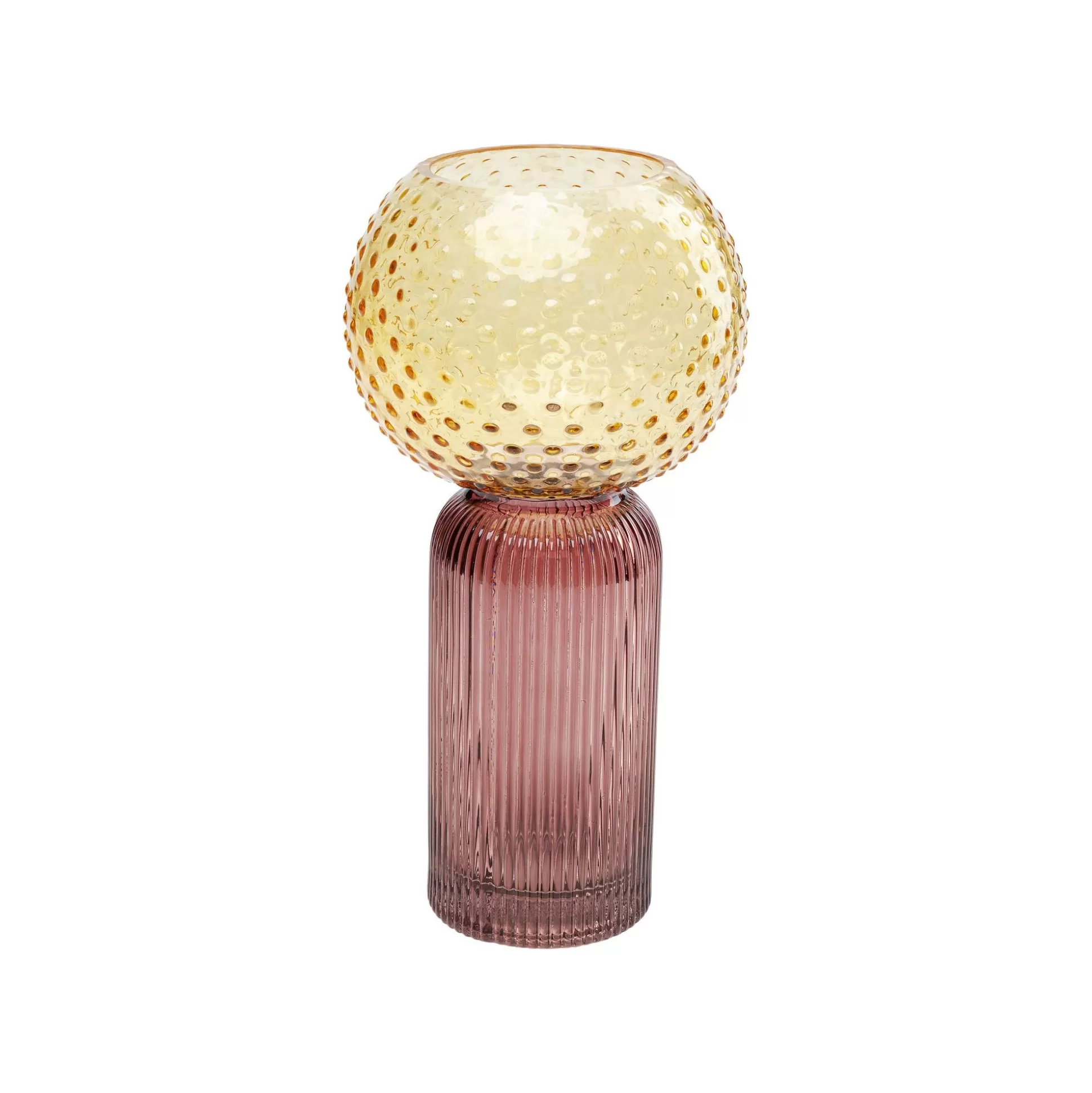 Vase Marvelous Duo Jaune Rose 31cm ^KARE Design Shop
