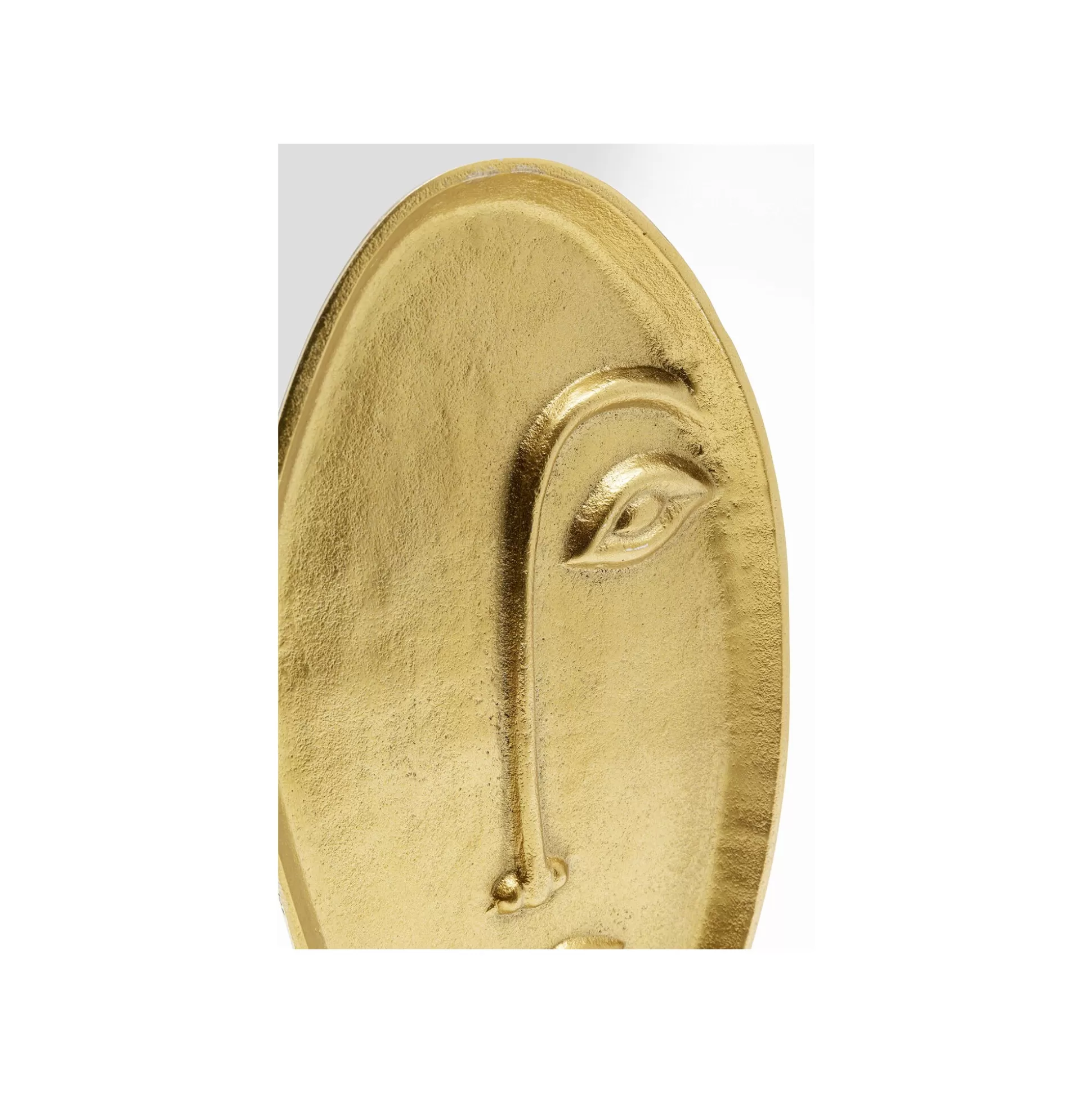 Vase Mezzo Volto 35cm Doré ^KARE Design Best Sale