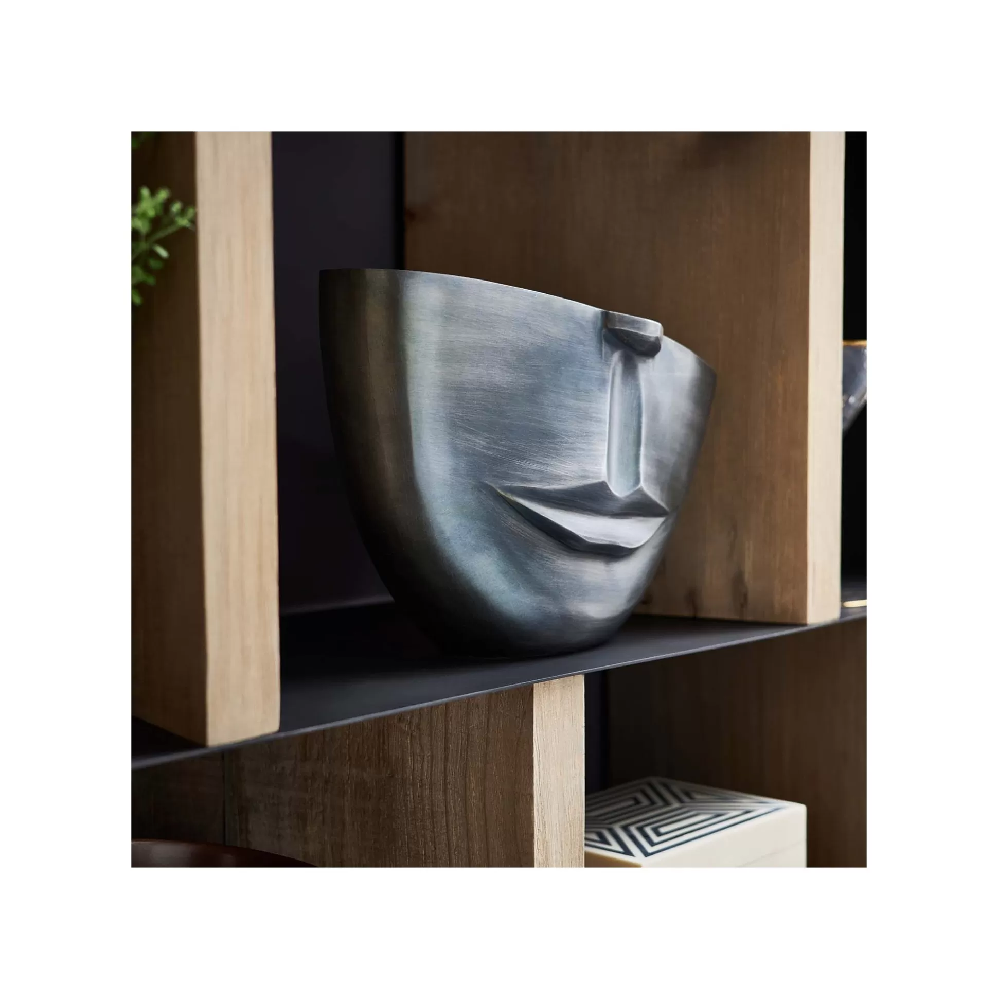 Vase Nez Et Bouche Anthracite 31cm ^KARE Design Best Sale