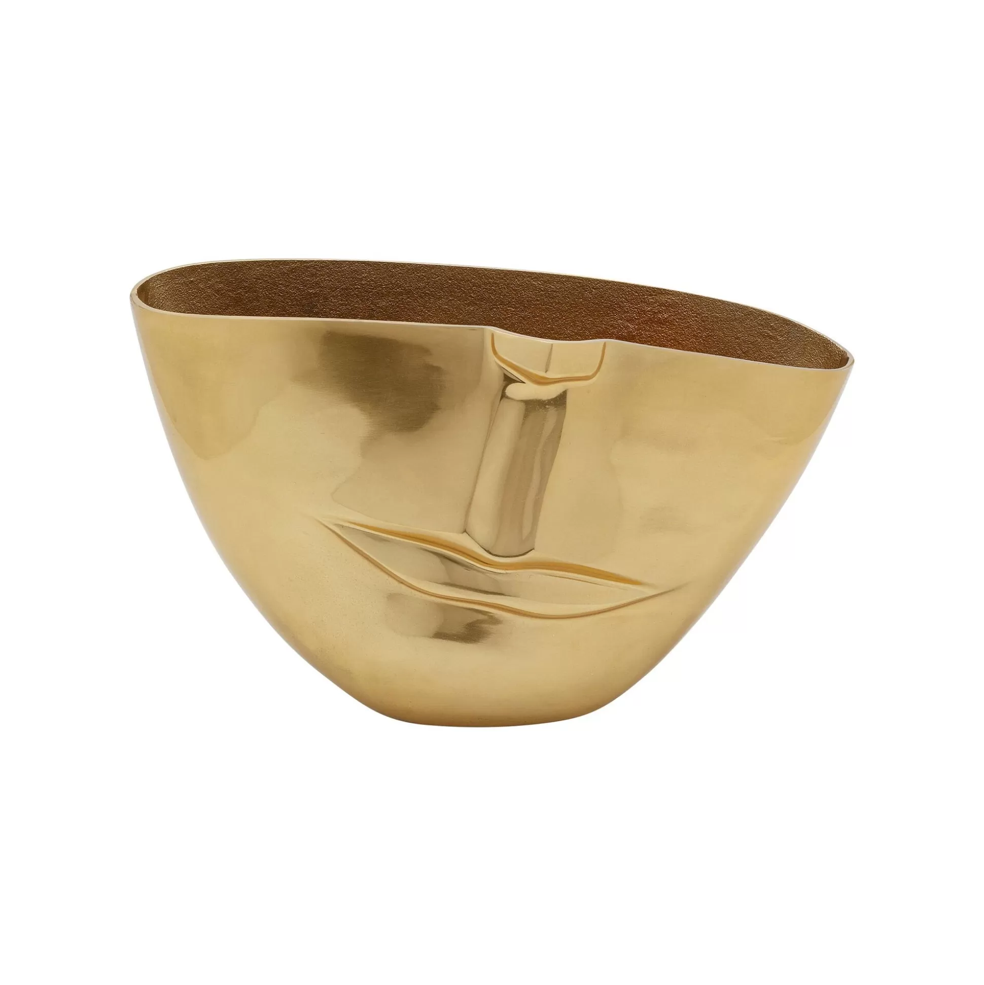 Vase Nez Et Bouche Doré 46cm ^KARE Design Shop