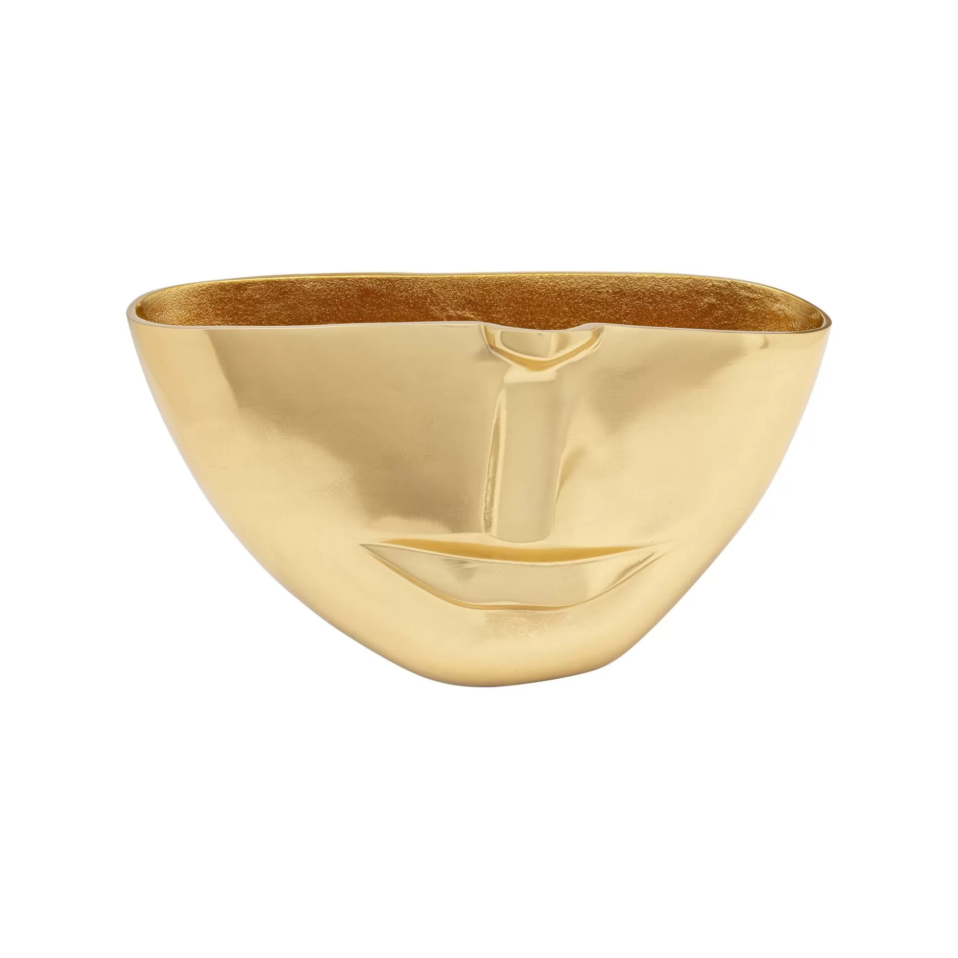 Vase Nez Et Bouche Doré 38cm ^KARE Design Store
