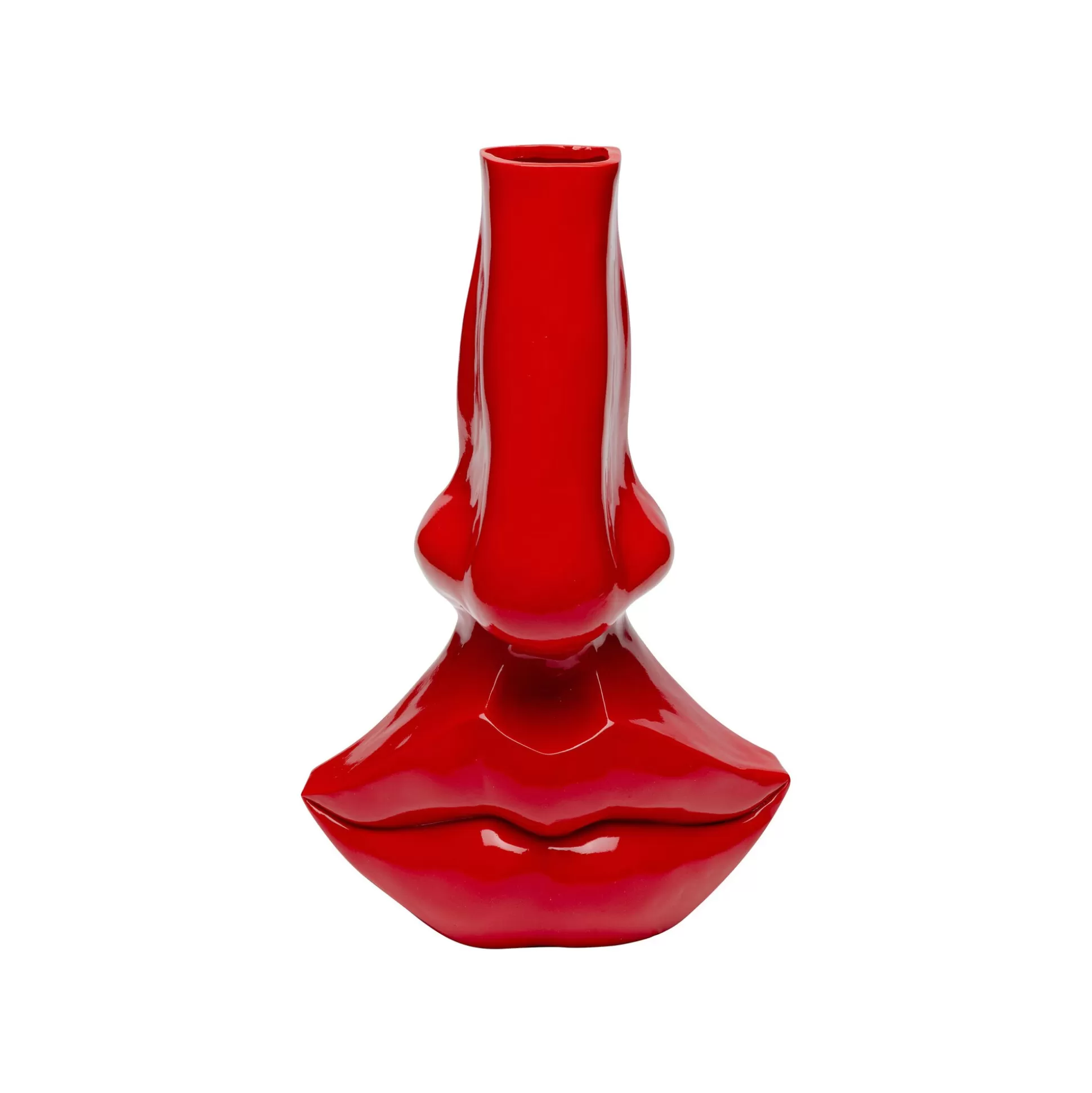 Vase Nez Et Lèvres Rouges 38cm ^KARE Design Cheap