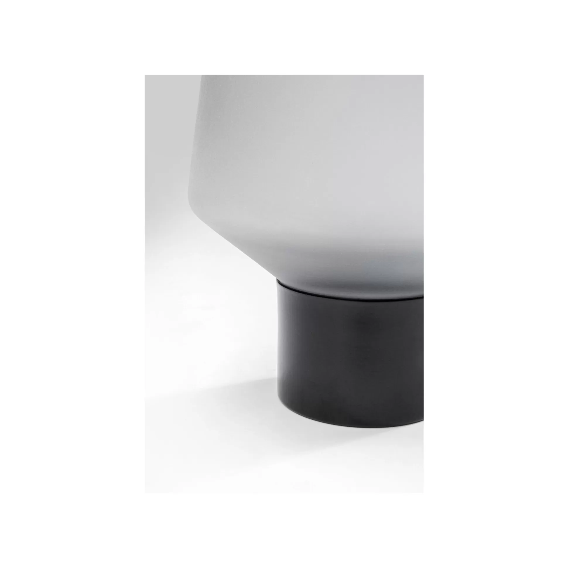 Vase Noble Ring Gris Mat 26cm ^KARE Design Best Sale