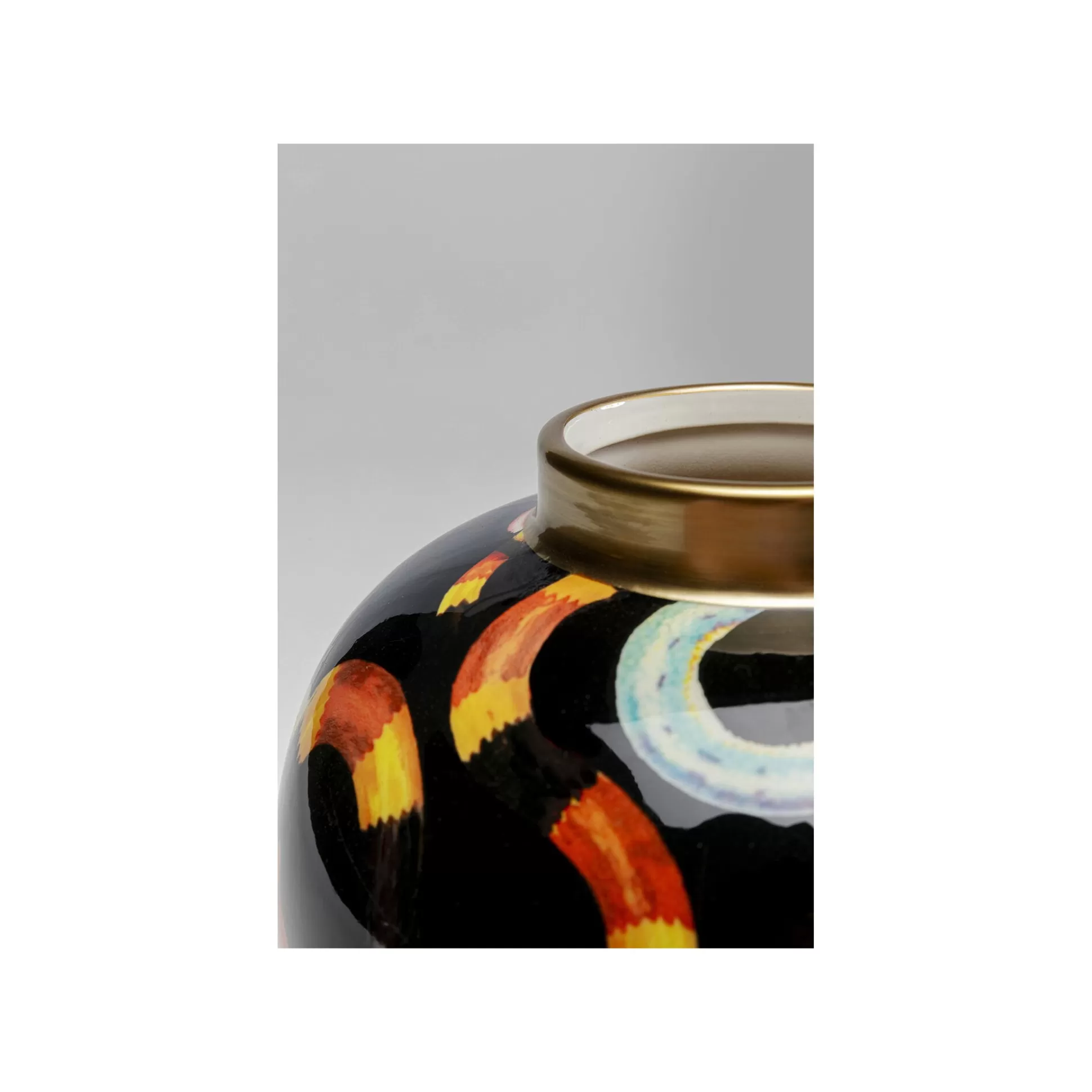 Vase Noir Serpents 22cm ^KARE Design Flash Sale