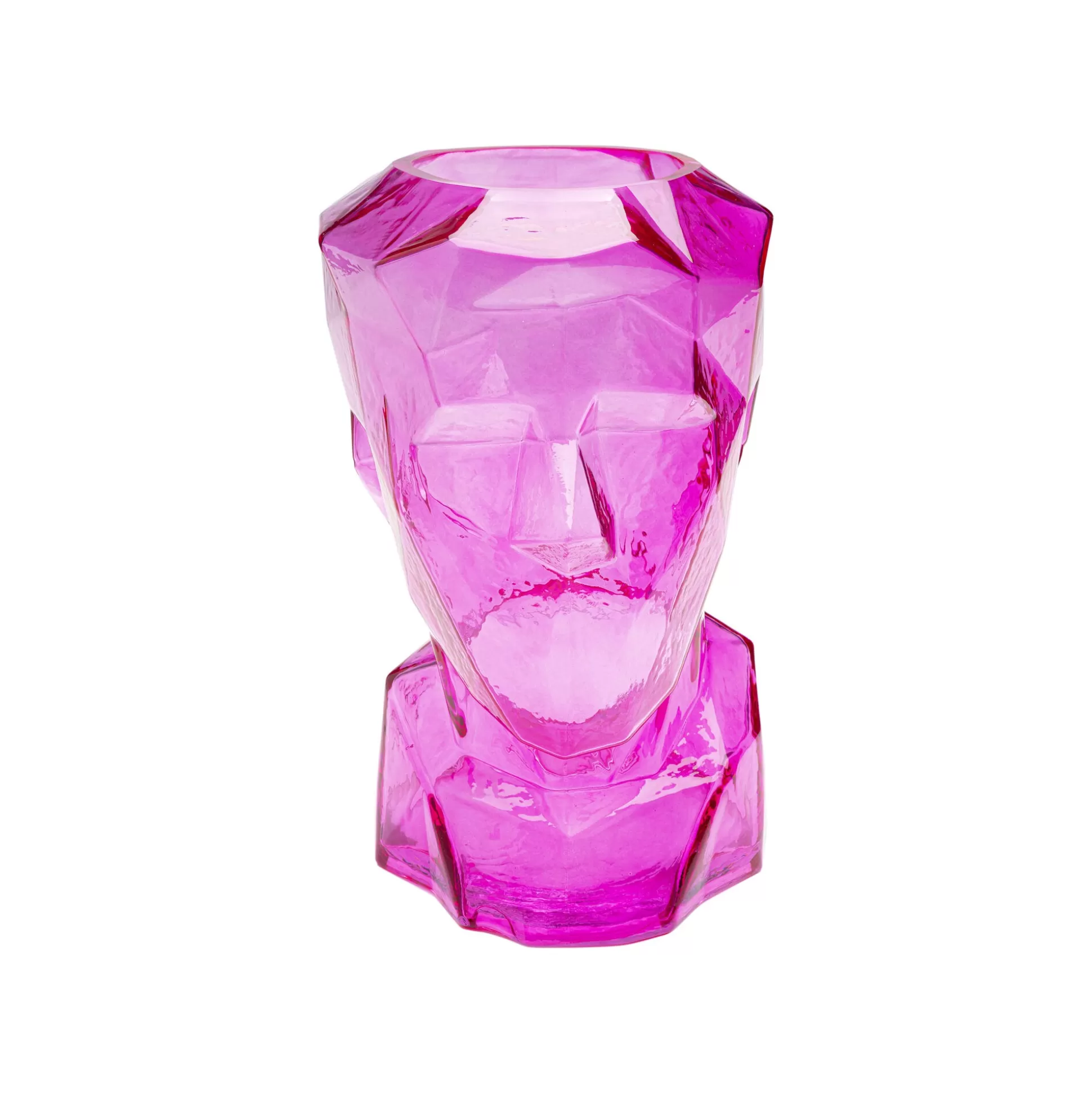 Vase Prisma Visage Rose 30cm ^KARE Design Store