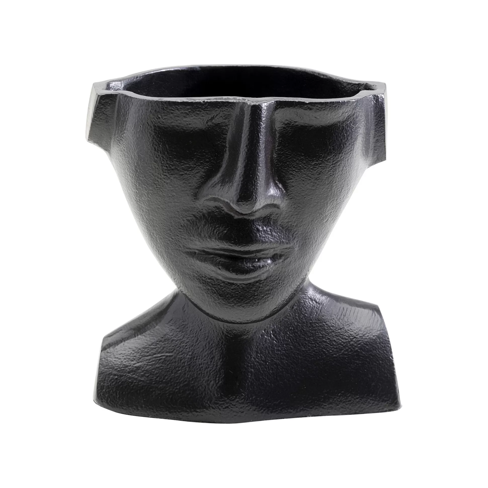 Vase Rostro Visage Noir 17cm ^KARE Design Online