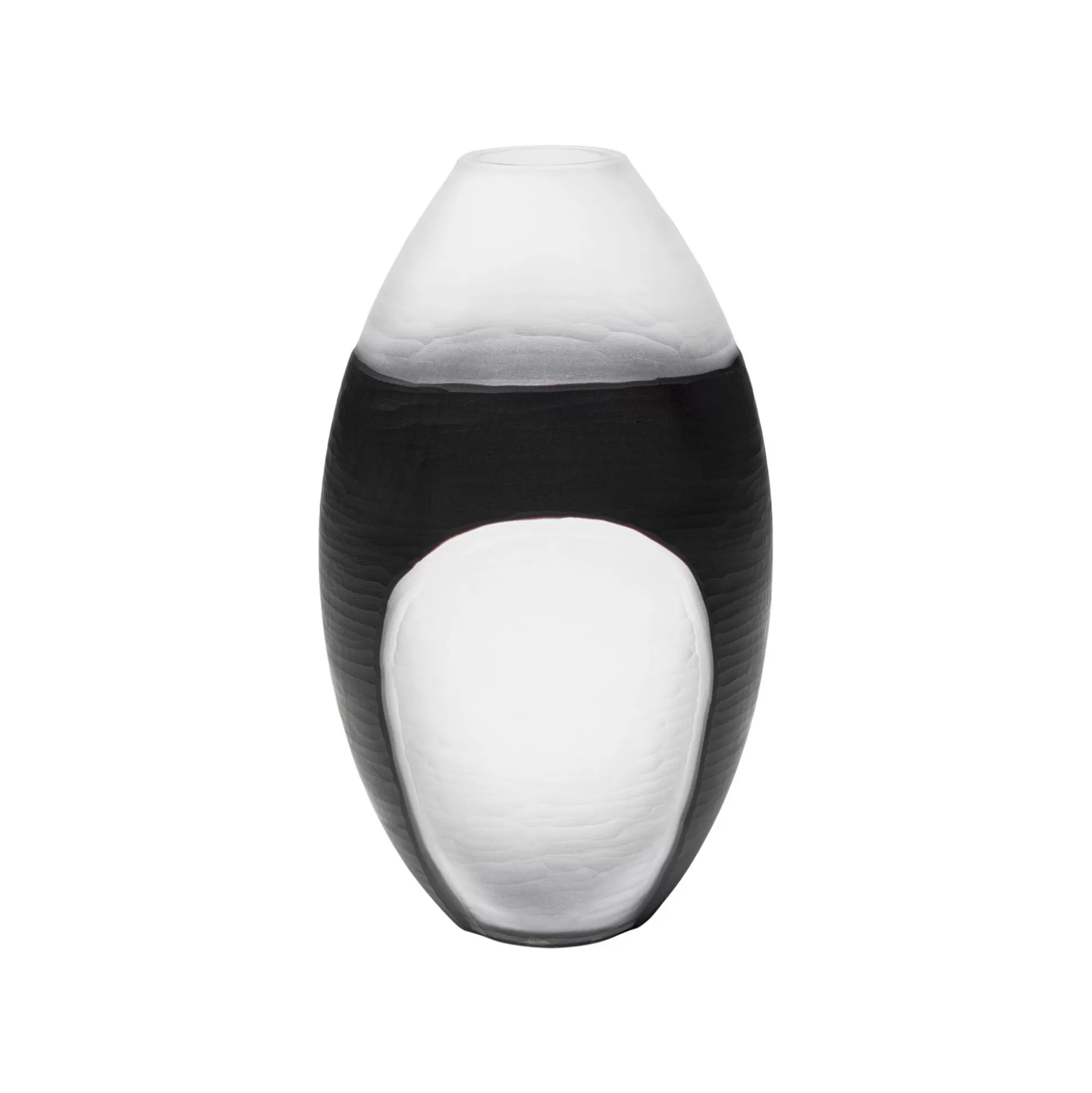 Vase Shadow Noir Et Blanc 41cm ^KARE Design Best