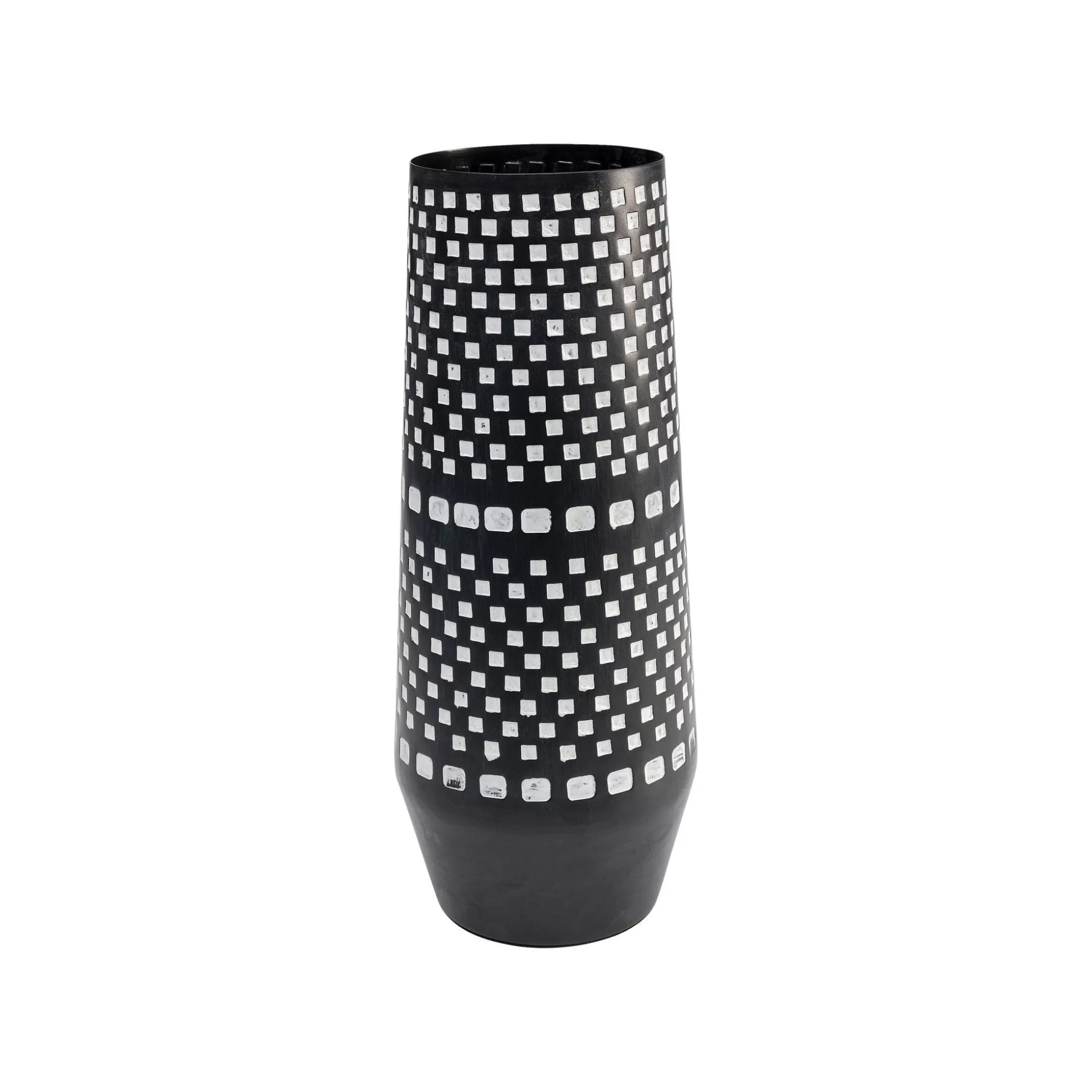 Vase Squares Noir Et Blanc 40cm ^KARE Design Discount