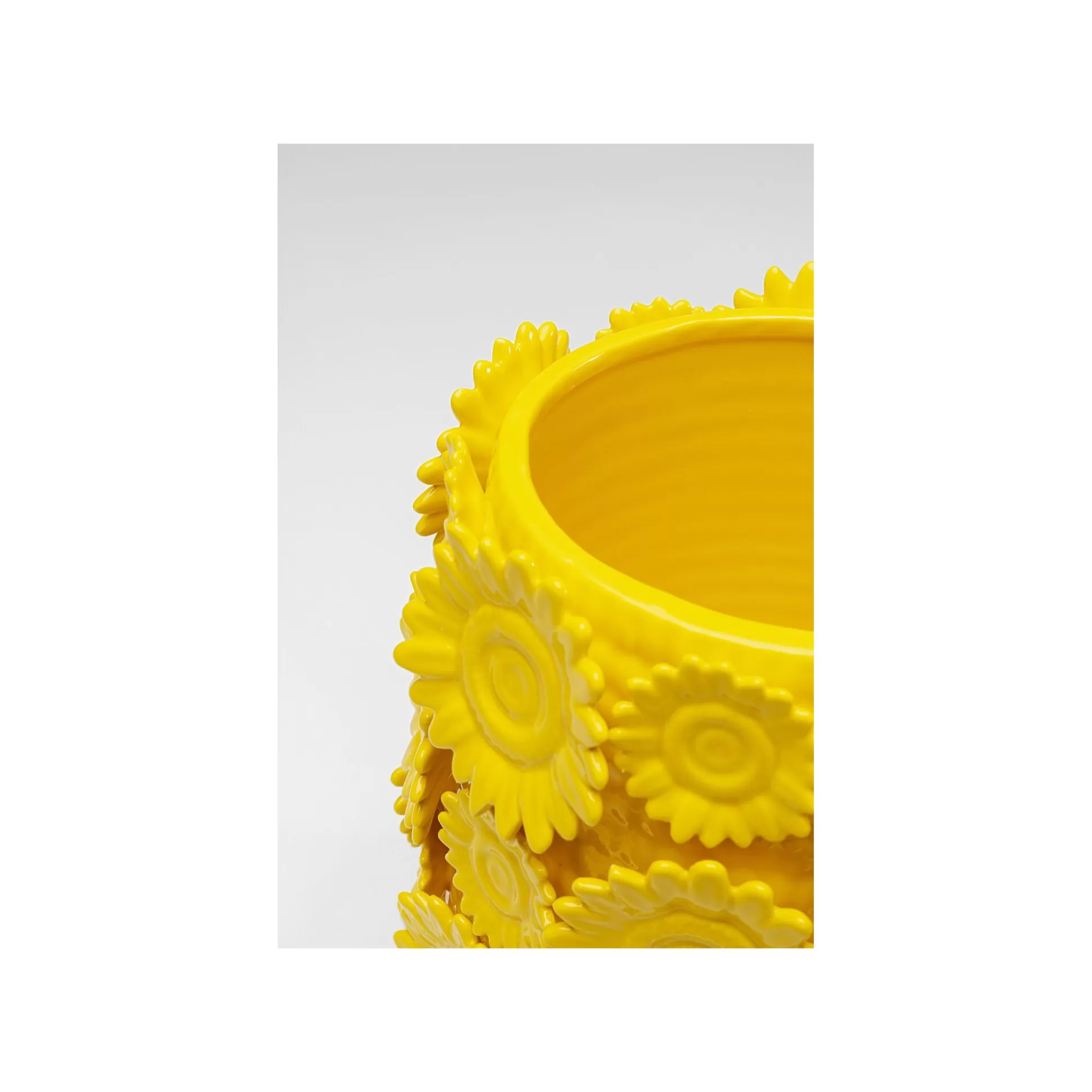 Vase Tournesols Jaunes ^KARE Design Discount