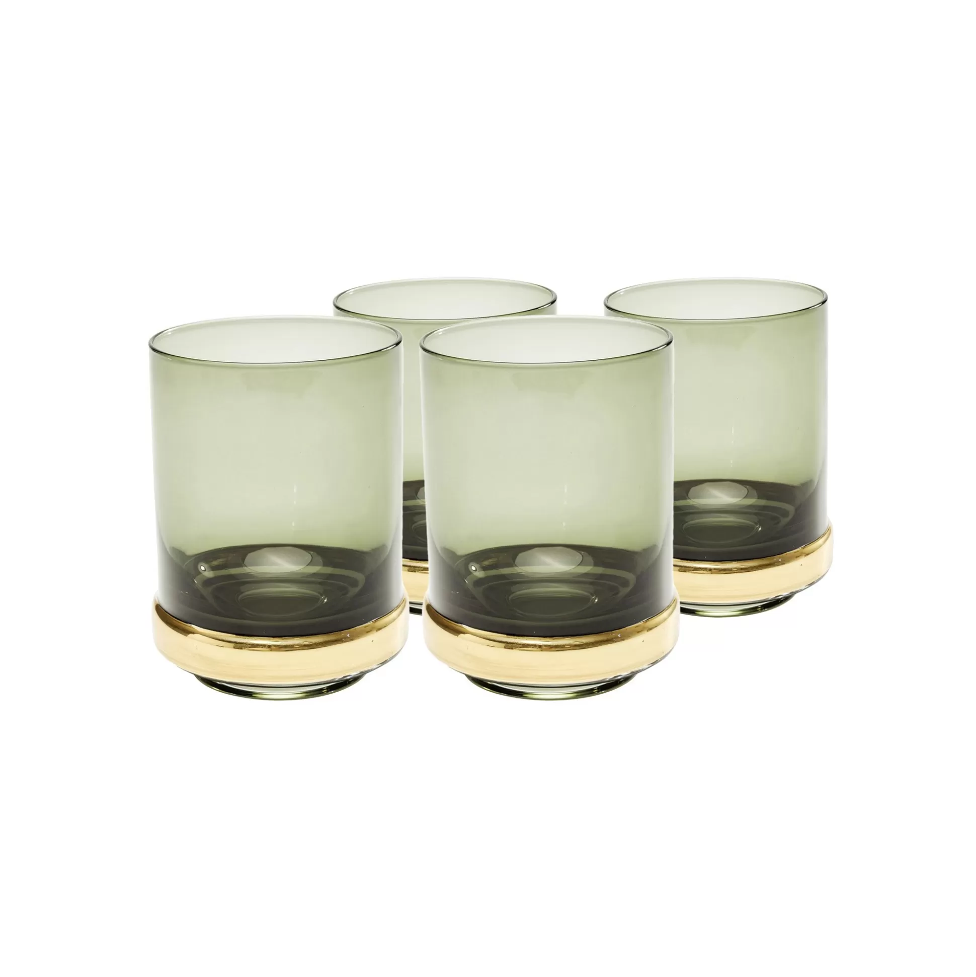 Verres à Eau Innocent Fumé Set De 4 ^KARE Design Fashion