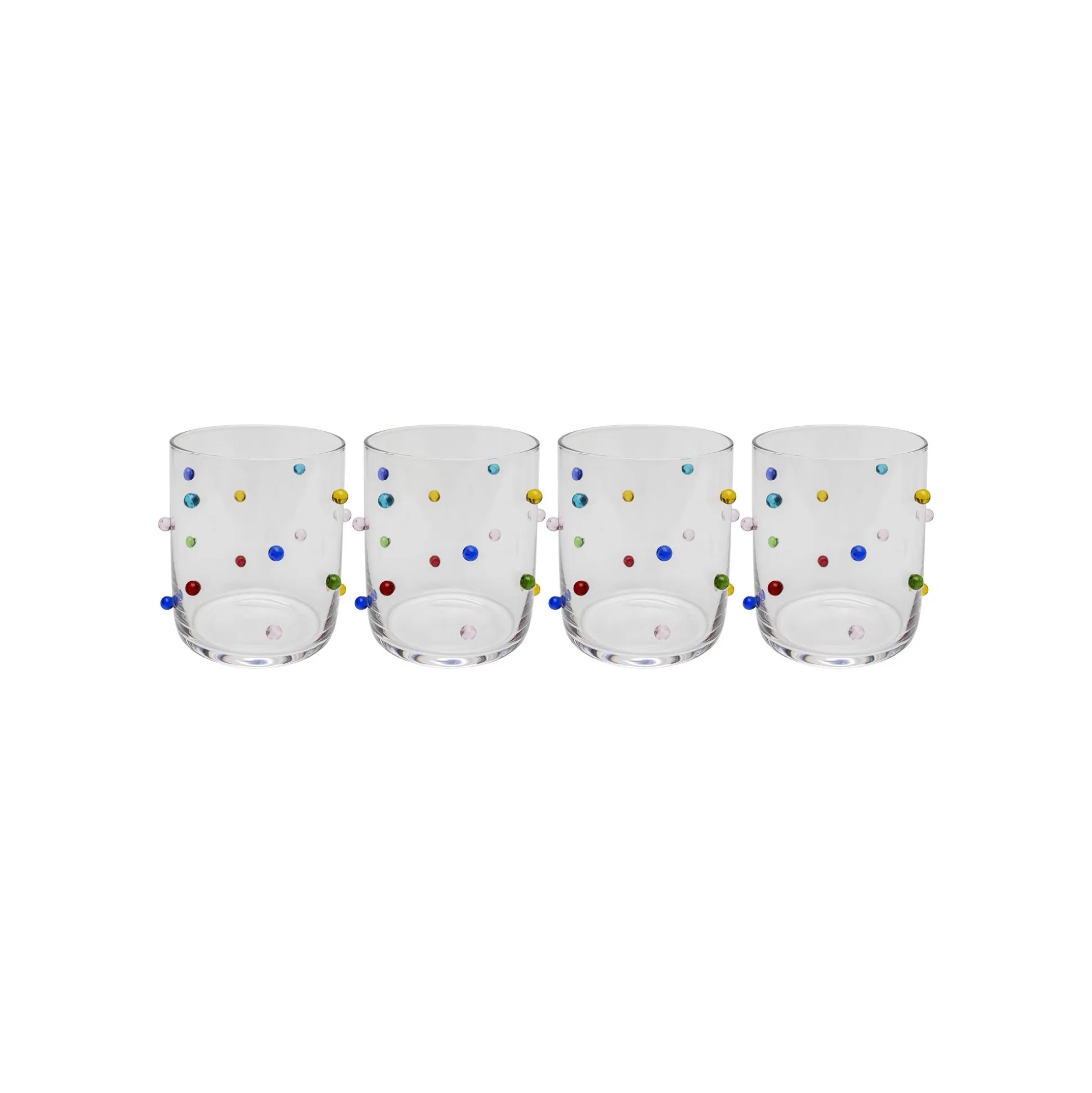 Verres à Eau Party Dots Set De 4 ^KARE Design Clearance