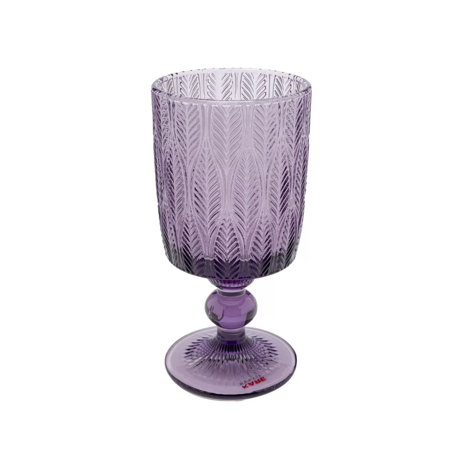 Verres à Vin Fogli Violets Set De 6 ^KARE Design Discount